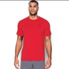 Men's Under Armour Chest Lockup Tee, Size: Medium, Dark Red