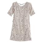 Girls 4-7 Jumping Beans&reg; Print Swing Dress, Size: 5, Lt Beige