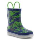 Western Chief Digital Camo Boys' Light Up Waterproof Rain Boots, Size: 9 T, Med Blue