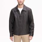 Men's Dockers James Faux-leather Open-bottom Jacket, Size: Large, Dark Brown