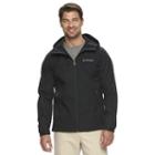 Men's Columbia Smooth Spiral Hooded Softshell Jacket, Size: Xxl, Grey (charcoal)