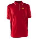 Men's Iowa State Cyclones Elite Desert Dry Xtra-lite Pique Polo, Size: Medium, Red
