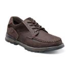 Nunn Bush Plover Men's Oxford Moc Toe Casual Shoes, Size: Medium (8.5), Brown