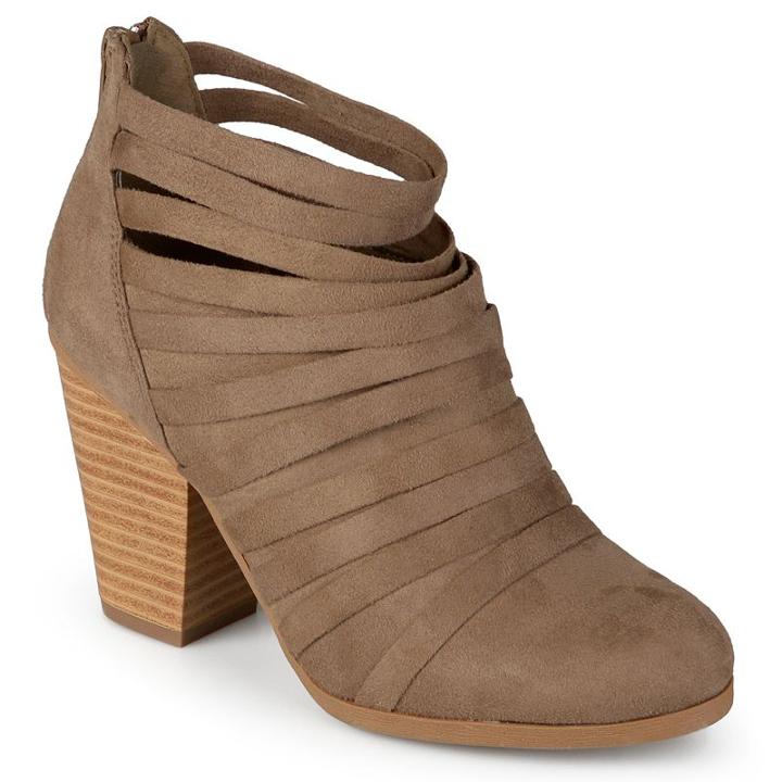 Journee Collection Selena Women's Ankle Boots, Size: Medium (9), Med Beige