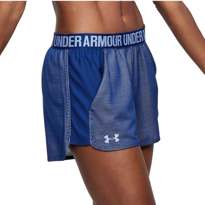 Women's Under Armour Play Up Novelty Shorts, Size: Xs, Purple