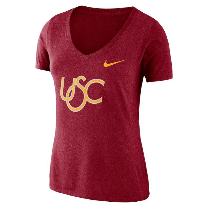 Women's Nike Usc Trojans Vault Tee, Size: Large, Red