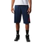 Big & Tall Adidas Crazylight Shorts, Men's, Size: 3xb, Blue (navy)