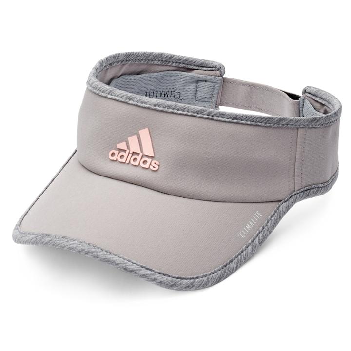 Women's Adidas Superlite Visor, Med Grey