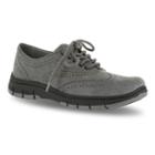 Easy Street Lucky Women's Wingtip Shoes, Size: 7 N, Med Grey