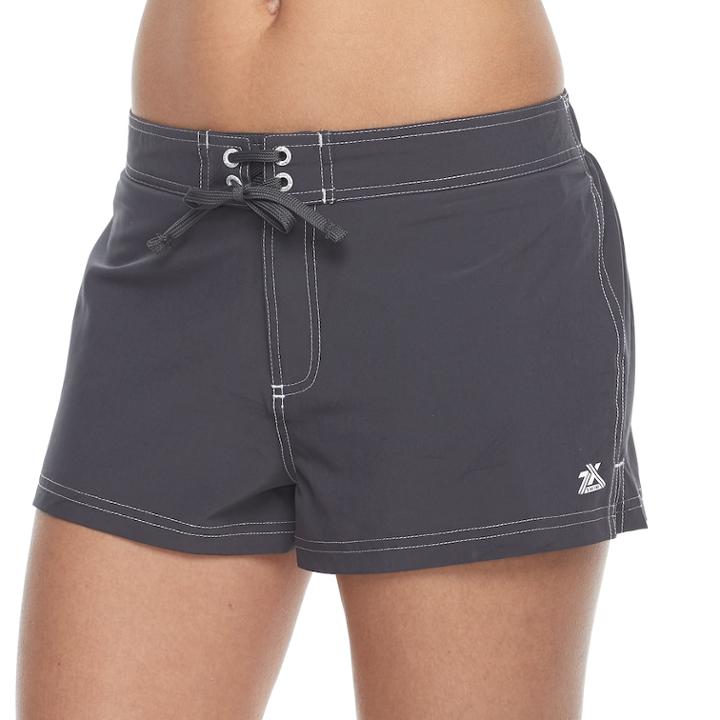 Women's Zeroxposur Board Shorts, Size: 14, Med Blue