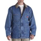 Men's Dickies Denim Chore Jacket, Size: Xxl, Blue