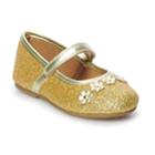 Rachel Shoes Lil Madeline Toddler Girls' Ballet Flats, Size: 10 T, Gold