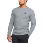 Men's Under Armour Rival Fleece Crew Fleece, Size: Xxl, Med Grey
