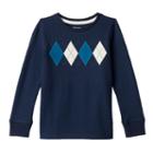 Boys 4-7x Sonoma Goods For Life&trade; Argyle Top, Boy's, Size: S(4), Blue