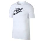 Men's Nike Dri-fit Golf Logo Tee, Size: Medium, White
