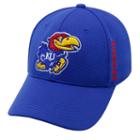 Adult Kansas Jayhawks Booster Plus Memory-fit Cap, Men's, Med Blue
