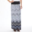 Women's Apt. 9&reg; Print Maxi Skirt, Size: Medium, Ovrfl Oth