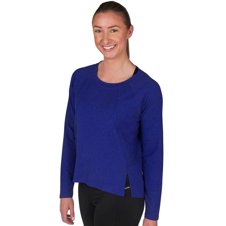 Women's Jockey Sport Nova Long Sleeve Top, Size: Small, Med Purple