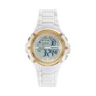 Armitron Women's Sport Digital Chronograph Watch, White