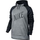 Women's Nike Therma Training Hoodie, Size: Xs, Grey (charcoal)