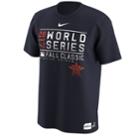 Men's Nike Houston Astros 2017 World Series Bound Tee, Size: Medium, Blue (navy)