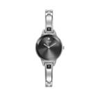 Citizen Eco-drive Women's Silhouette Stainless Steel Half-bangle Watch, Size: 2xl, Grey