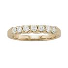 14k Gold 1/2-ct. T.w. Igl Certified Round-cut Diamond Wedding Ring, Women's, Size: 6, White