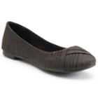 Unleashed By Rocket Dog Minuet Women's Ballet Flats, Girl's, Size: Medium (9.5), Dark Brown