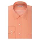 Big & Tall Van Heusen Regular-fit Herringbone Spread-collar Dress Shirt, Men's, Size: 18 32/3b, Light Pink
