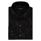 Men's Van Heusen Slim-fit Patterned Dress Shirt, Size: 15-32/33, Dark Grey