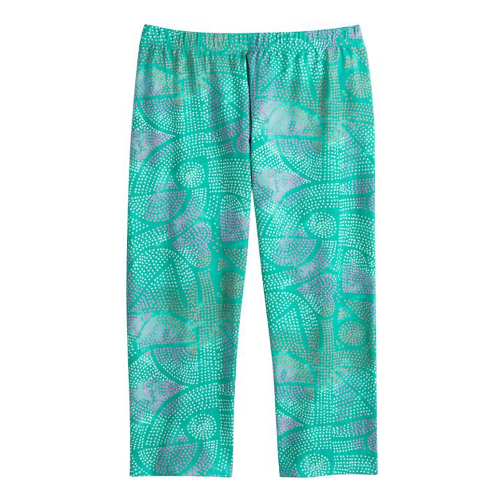 Plus Size Girls 7-16 So&reg; Core Capri Leggings, Size: 18 1/2, Med Blue