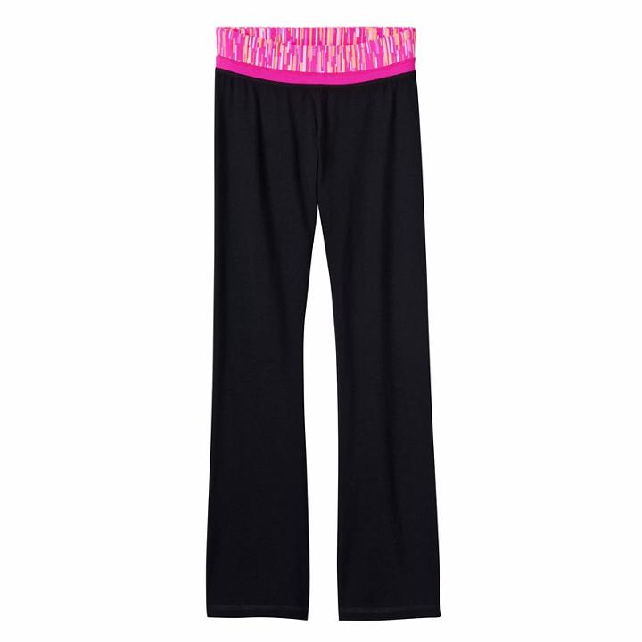 Girls 7-16 & Plus Size So&reg; Skinny Bootcut Yoga Pants, Girl's, Size: 14, Brt Pink