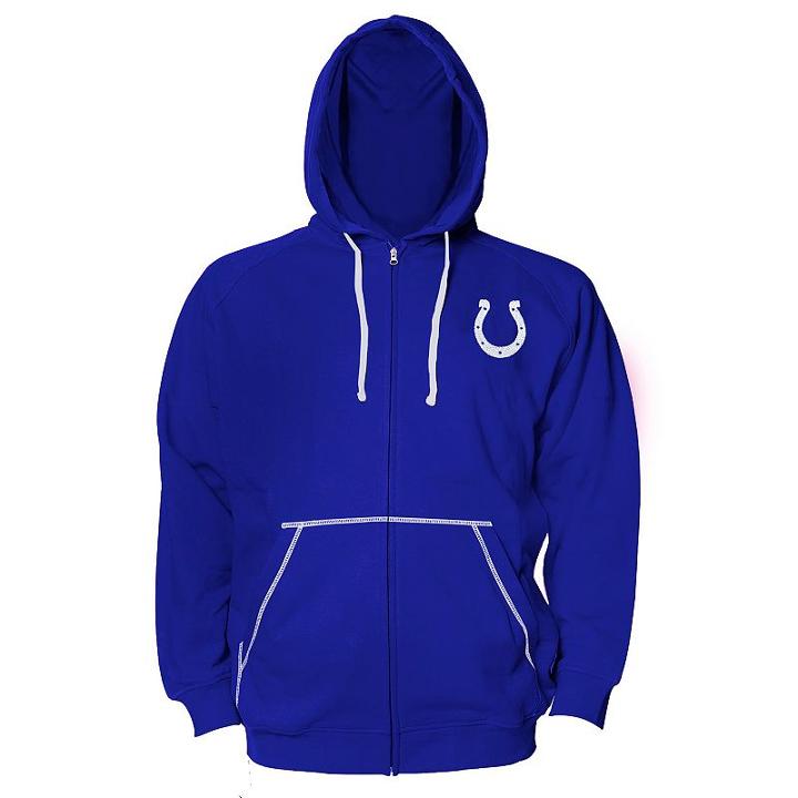 Big & Tall Indianapolis Colts Hoodie, Men's, Size: L Tall, Blue