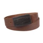 Men's Levi's&reg; Leather Plaque Jean Belt, Size: Large, Brown