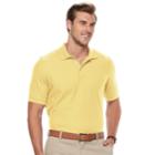 Big & Tall Croft & Barrow&reg; Classic-fit Easy-care Performance Pique Polo, Men's, Size: 3xb, Med Yellow