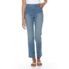 Petite Gloria Vanderbilt Amanda Classic Tapered Jeans, Women's, Size: 4p-short, Med Blue