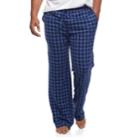 Big & Tall Croft & Barrow&reg; Geometric Lounge Pants, Men's, Size: L Tall, Dark Blue