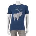 Men's Sonoma Goods For Life&trade; Wood Elk Tee, Size: Small, Red Overfl