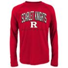 Boys 8-20 Rutgers Scarlet Knights Arch Tee, Size: L(14/16), Red