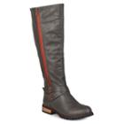 Journee Collection Payge Women's Tall Boots, Girl's, Size: 10 Wc, Grey