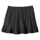 Plus Size Mudd&reg; Crochet Skirt, Girl's, Size: 16 1/2, Black