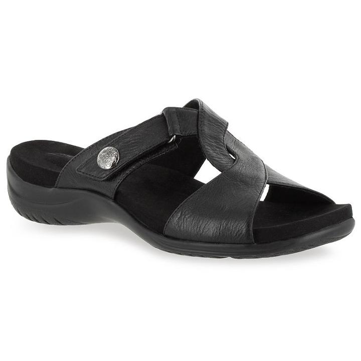 Easy Street Spark Women's Comfort Sandals, Size: 7.5 N, Black