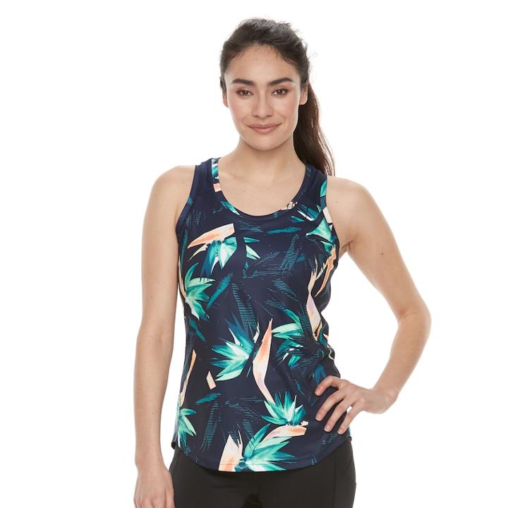 Women's Tek Gear&reg; Performance Base Layer Tank, Size: Xl, Dark Blue