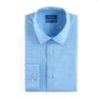 Men's Apt. 9&reg; Slim-fit Premier Flex Collar Stretch Dress Shirt, Size: 15.5-34/35, Med Blue