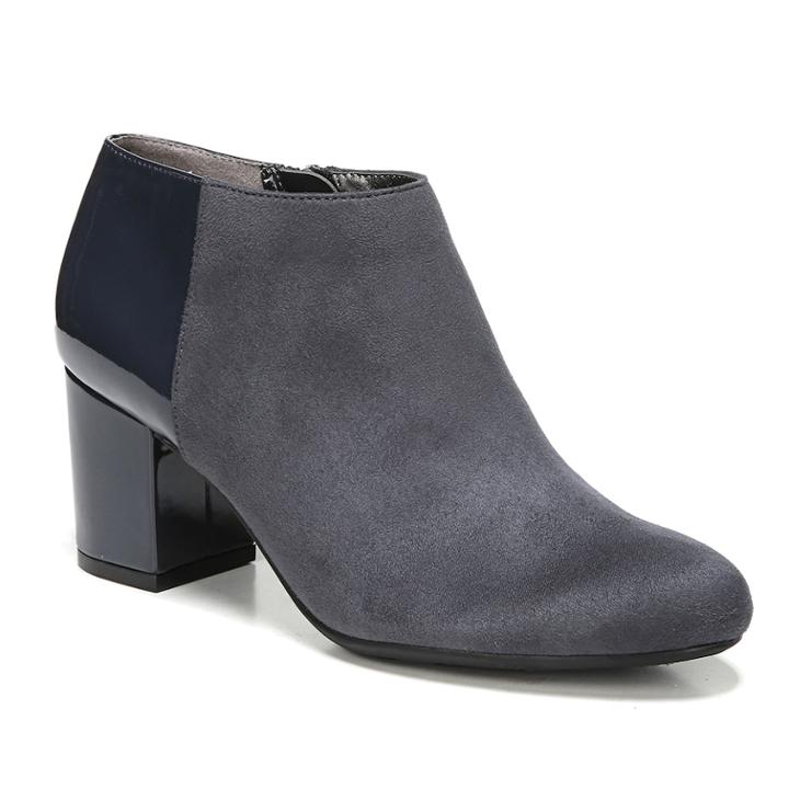 Lifestride Parigi Women's Ankle Boots, Size: 7.5 Wide, Dark Blue