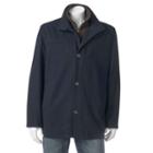 Big & Tall Towne Wool-blend Car Coat, Men's, Size: 3xl Tall, Blue (navy)