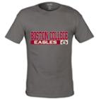 Men's Boston College Eagles Complex Tee, Size: Large, Grey (charcoal)