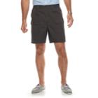 Men's Croft & Barrow&reg; Classic-fit Side Elastic Cargo Shorts, Size: 38, Brown