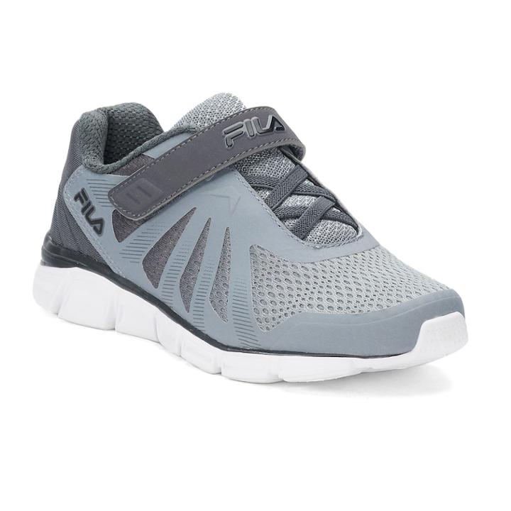 Fila&reg; Fraction 2 Strap Boys' Sneakers, Size: 13, Grey