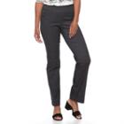 Women's Apt. 9&reg; Pull-on Bootcut Dress Pants, Size: 16, Med Grey